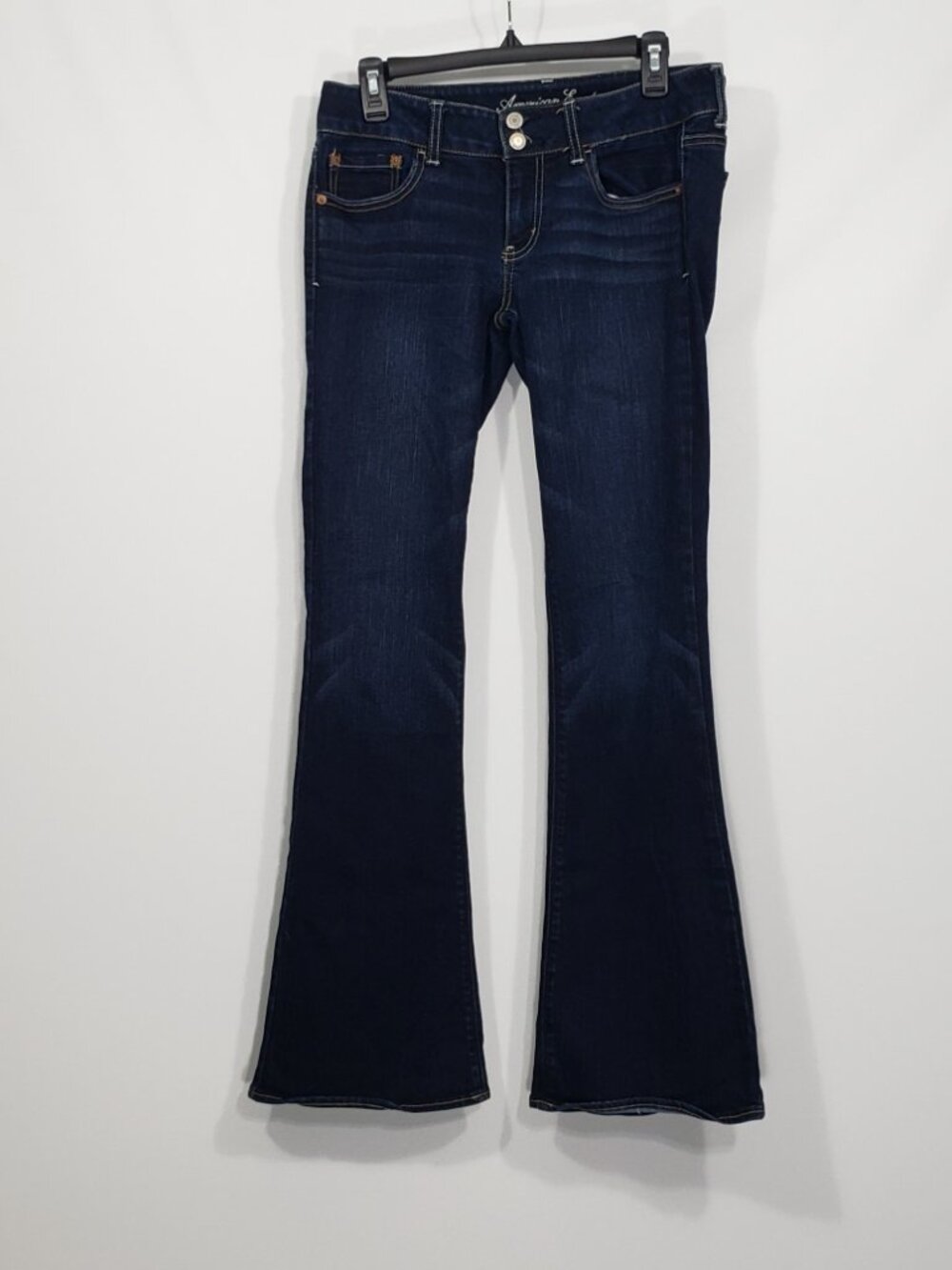 American Eagle  Artist  Dark Wash Flare Jeans  Size 8 Regular